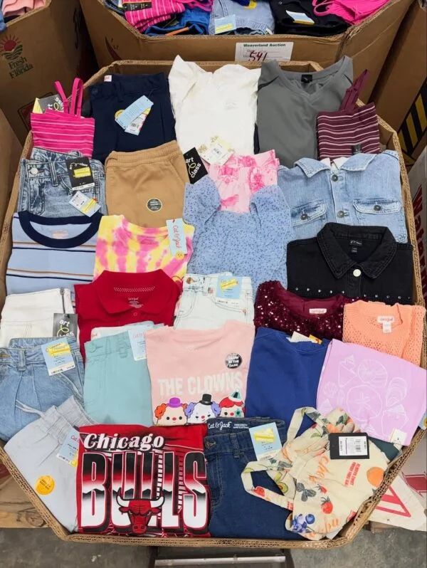 Target Kids’ Clothing Pallets