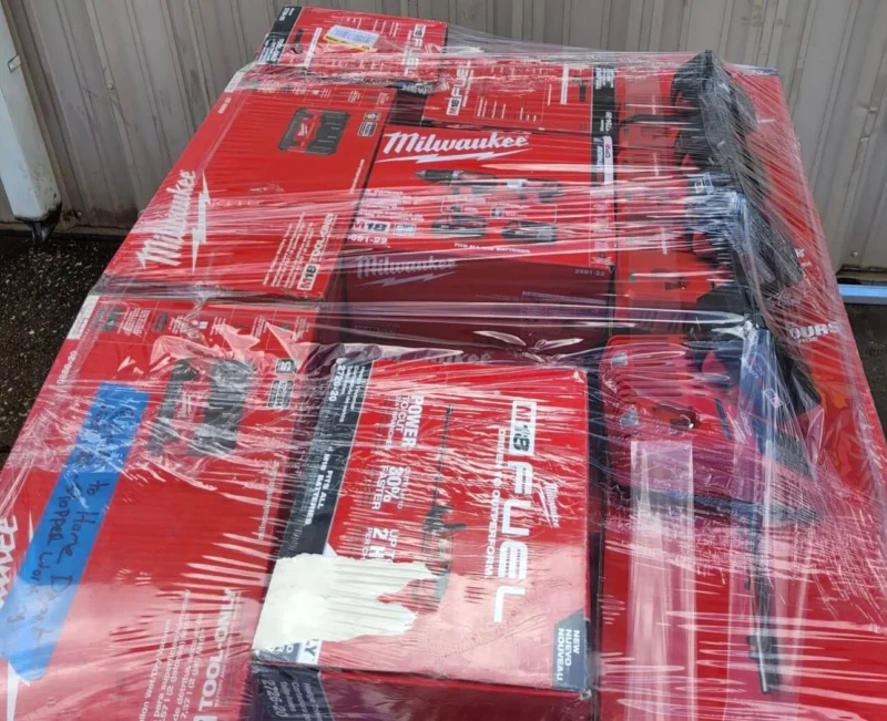 Milwaukee overstock pallets