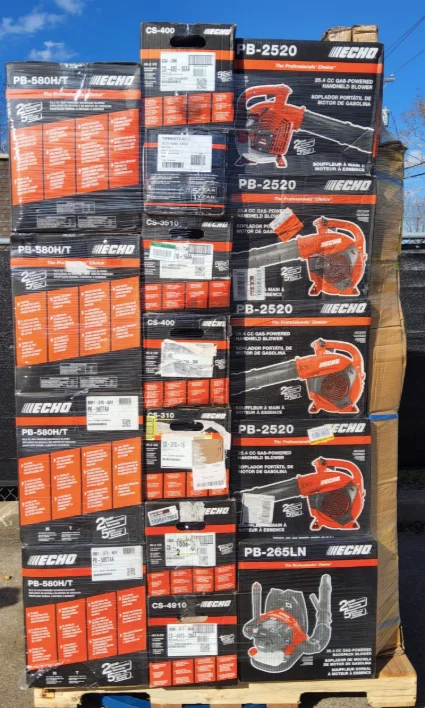 Echo Lawn Equipment Pallet